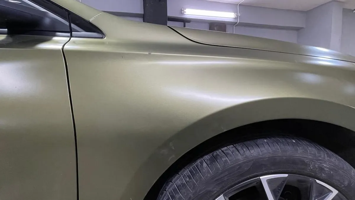 رفرف أمامي – إصلاح بدون دهان – Garage المقطم — بعد